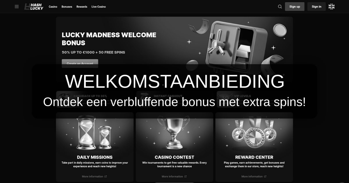 HashLucky Casino Nederland